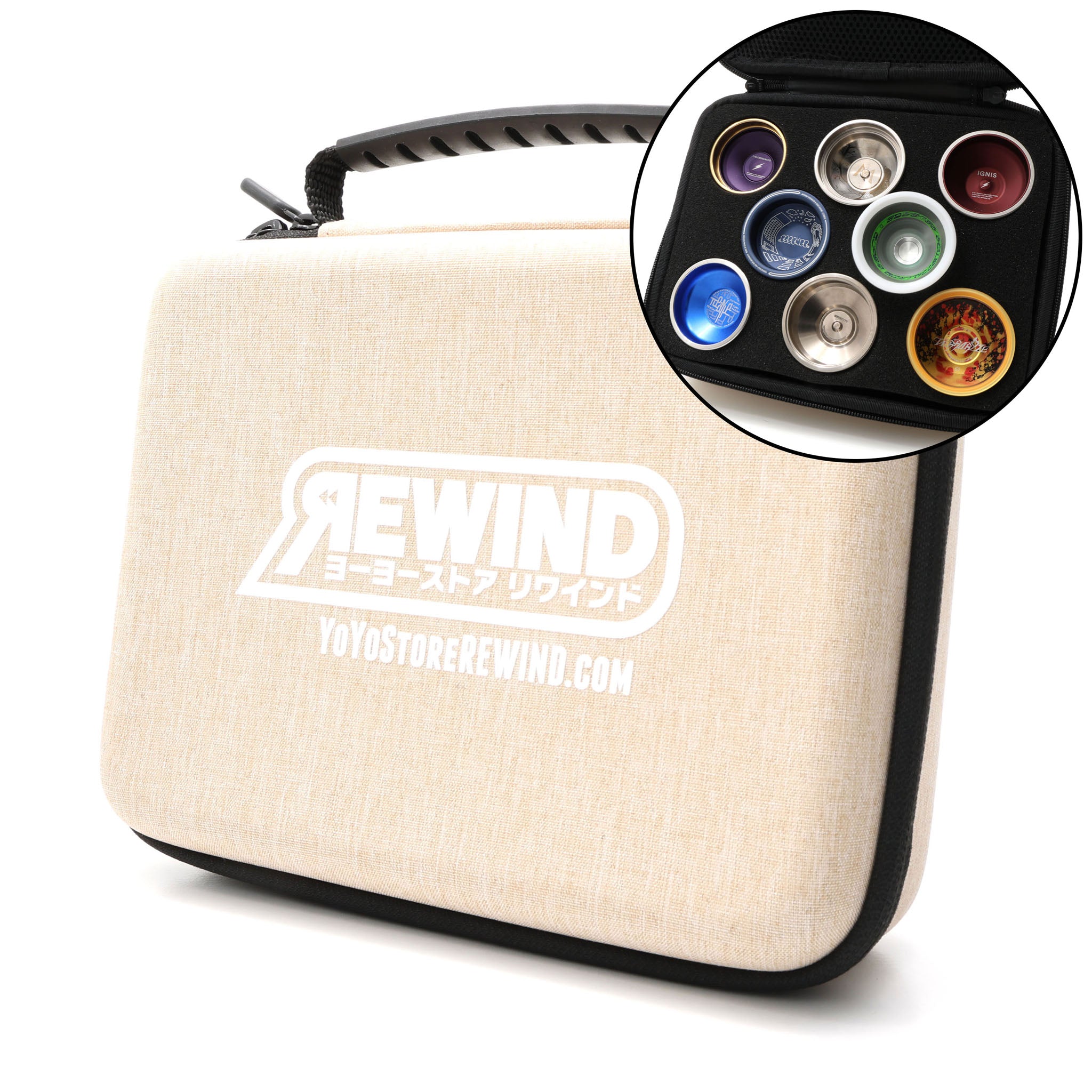 REWIND Semi Hard Yo-Yo Case (For 8 yo-yos)