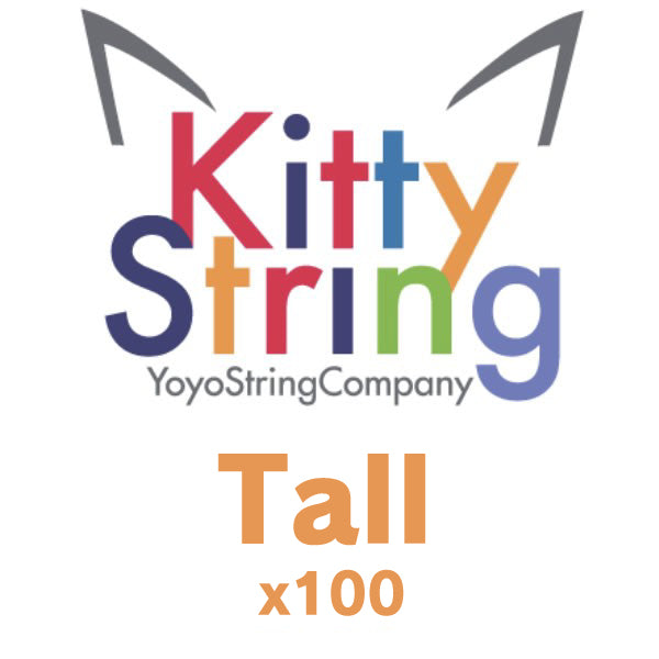 KittyString Classic (poly100%) Tall x100 - Kitty Strings