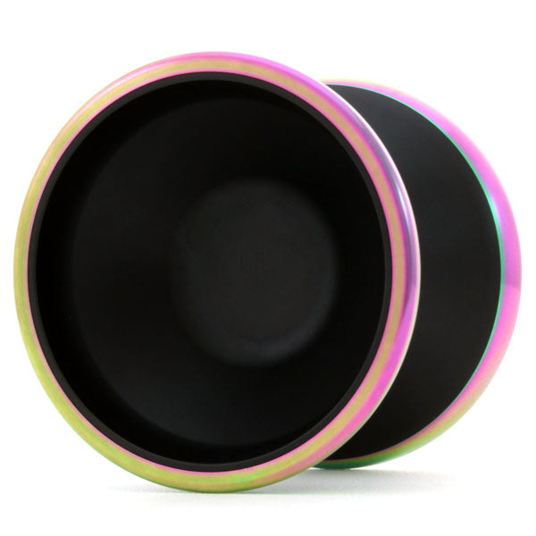 Black / Rainbow Rim