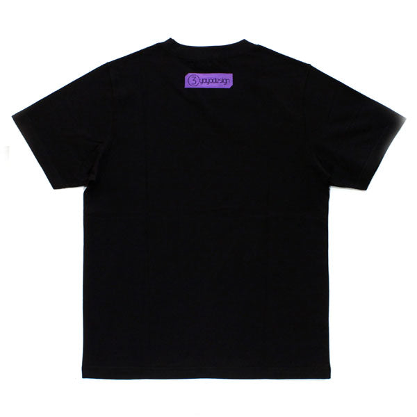 C3 Purple Logo T-shirt (Black) - C3yoyodesign