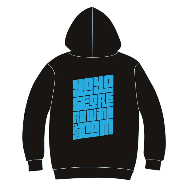 REWIND Full-Zip Hoodie (Black) Youth