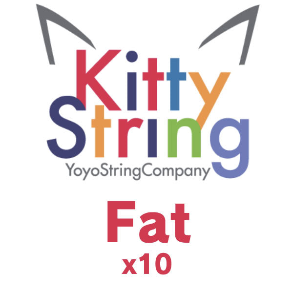 KittyString Classic (poly100%) Fat x10 - Kitty Strings