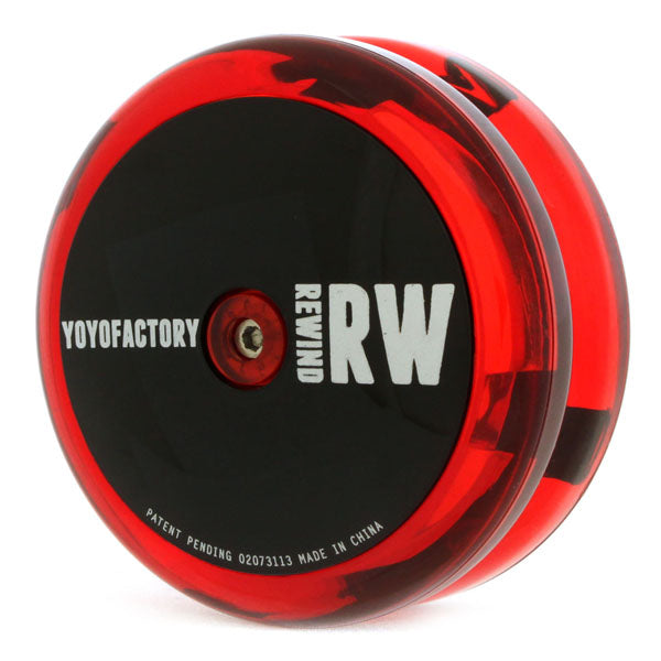 Clear Red / Black Cap (Back)