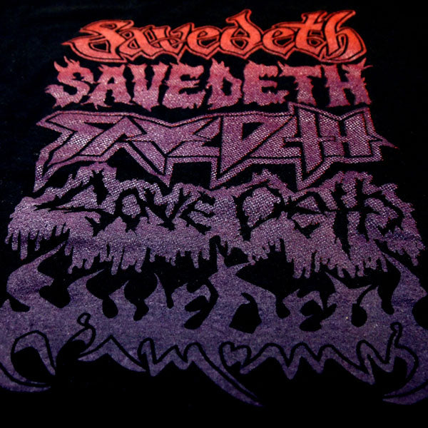 SaveDeth T-shirt (METAL TOUR) Black