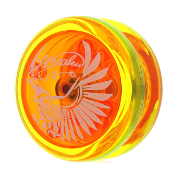 Edge Glow Yellow / Clear Red Cap (Hiraku Fujii)