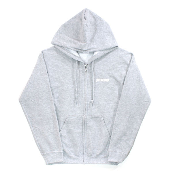 REWIND Full-Zip Hoodie (Grey)