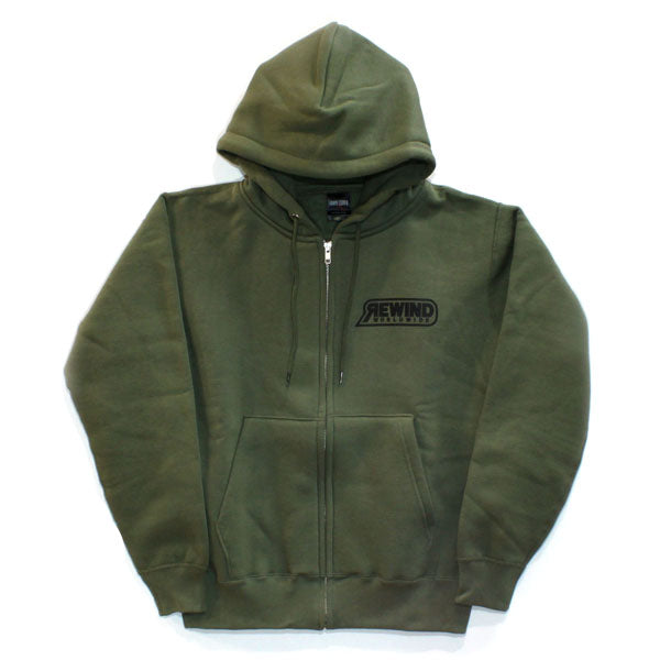 REWIND Full-Zip Hoodie 2012 (Olive)