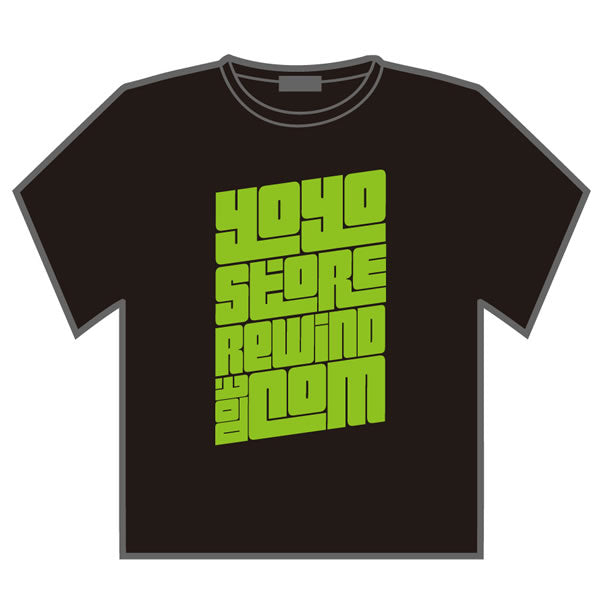 REWIND DOTCOM T-shirt (Black)