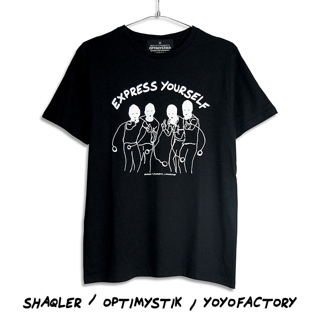Optimystik SHAQLER T-shirt (Express Yourself) - Optimystik