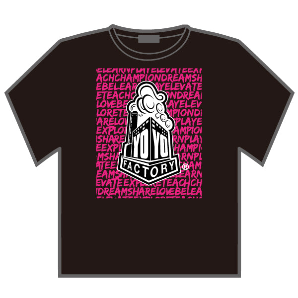 YYF Pink & Black Collection T-shirt - YoYoFactory