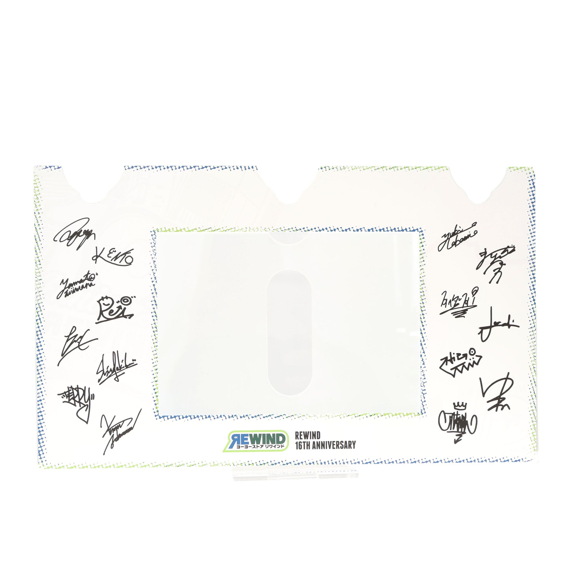 16th Anniversary Acrylic Photo Yo-Yo Stand