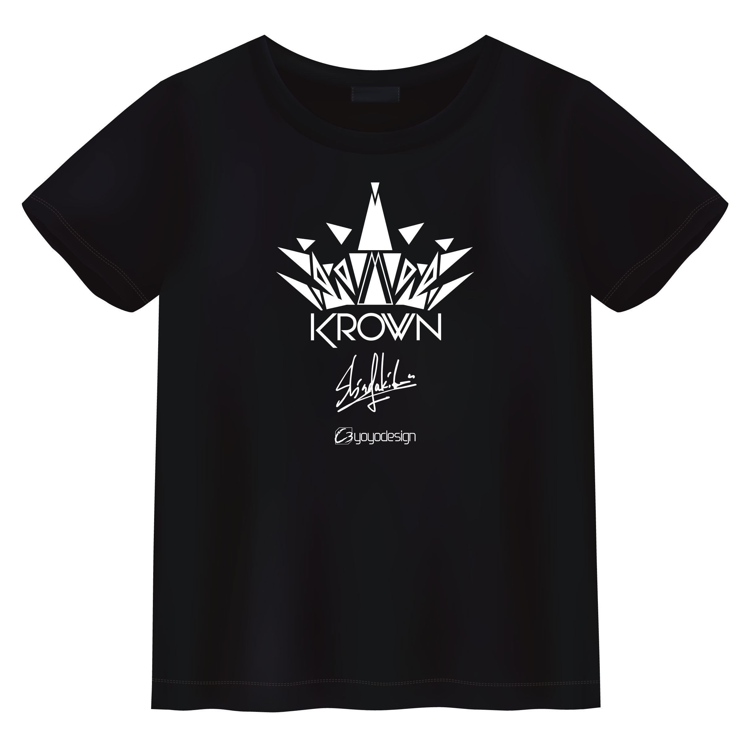 C3 Krown Logo T-shirt (Black)