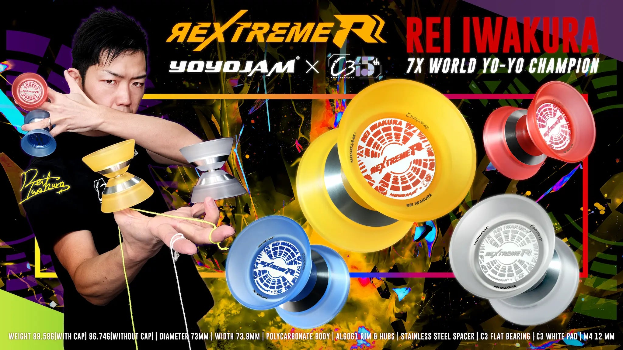 Rextreme R - C3yoyodesign ┃Yo-yo store Rewind Rextreme R - C3yoyodesign ┃Yo-yo store Rewind