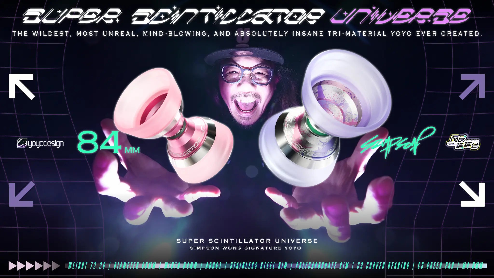 Super Scintillator - C3yoyodesign | Yoyo Store Rewind