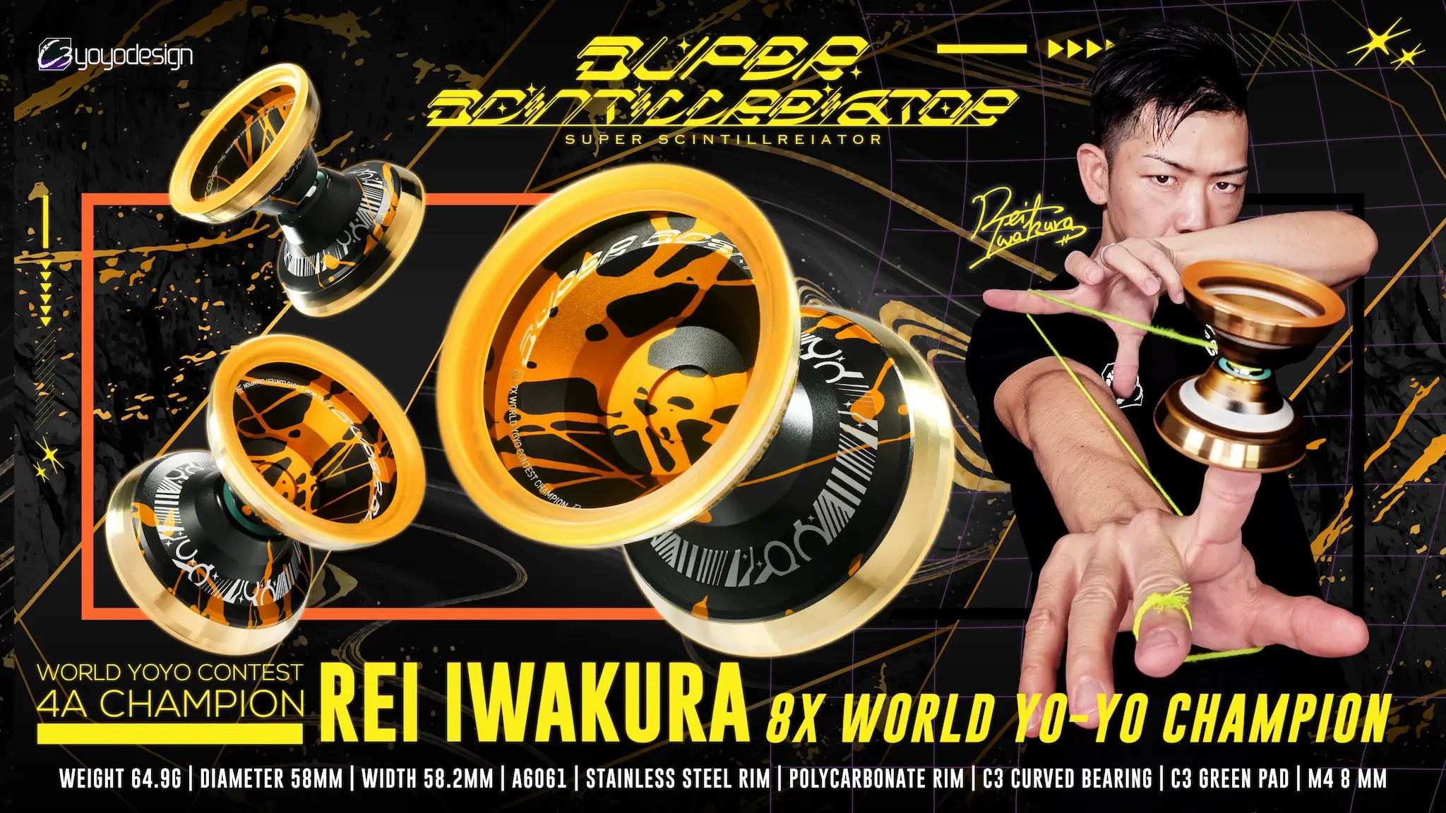 Super Scintillator - C3yoyodesign | Yoyo Store Rewind Super Scintillator - C3yoyodesign | Yoyo Store Rewind