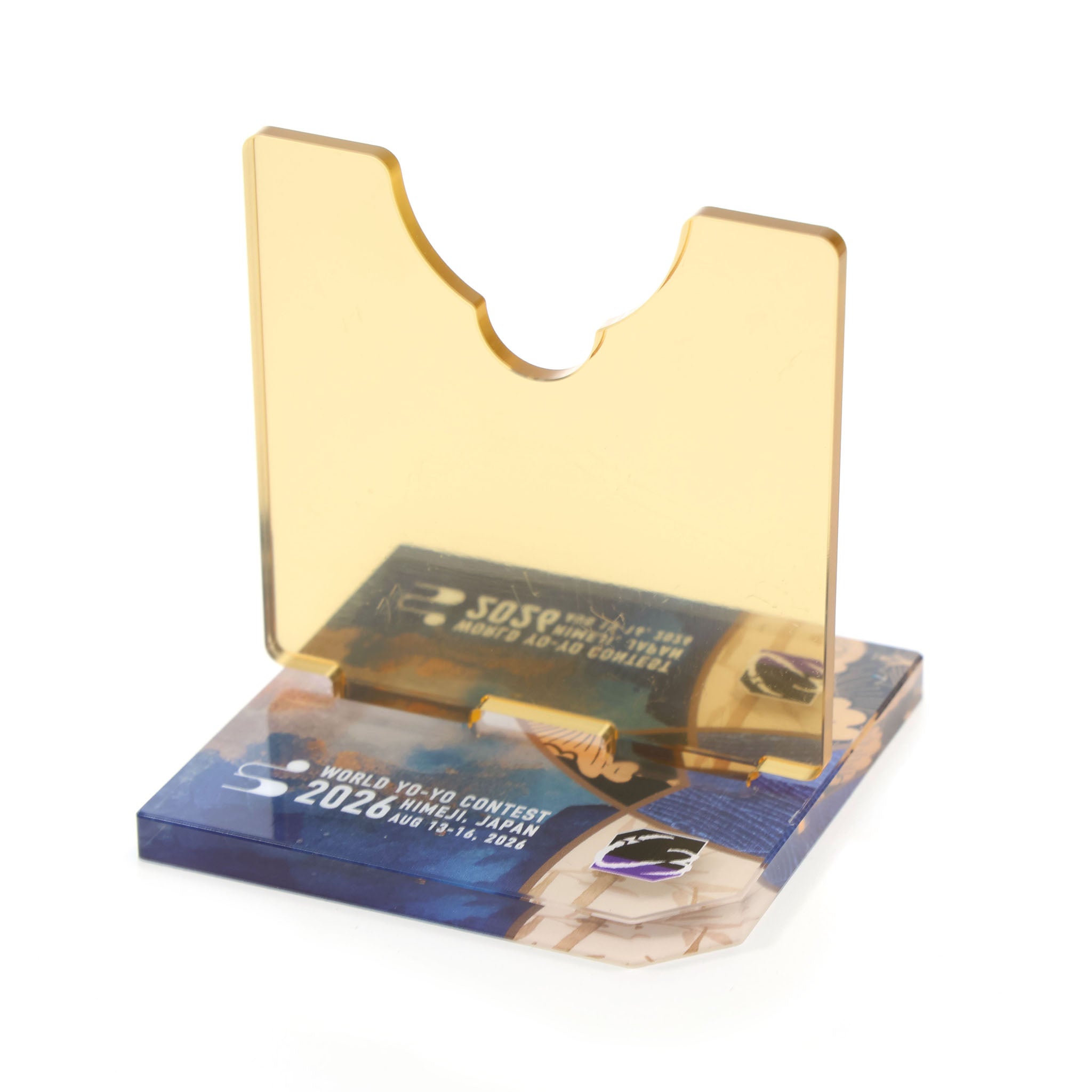 C3 WYYC 2026 Acrylic Yo-Yo Stand