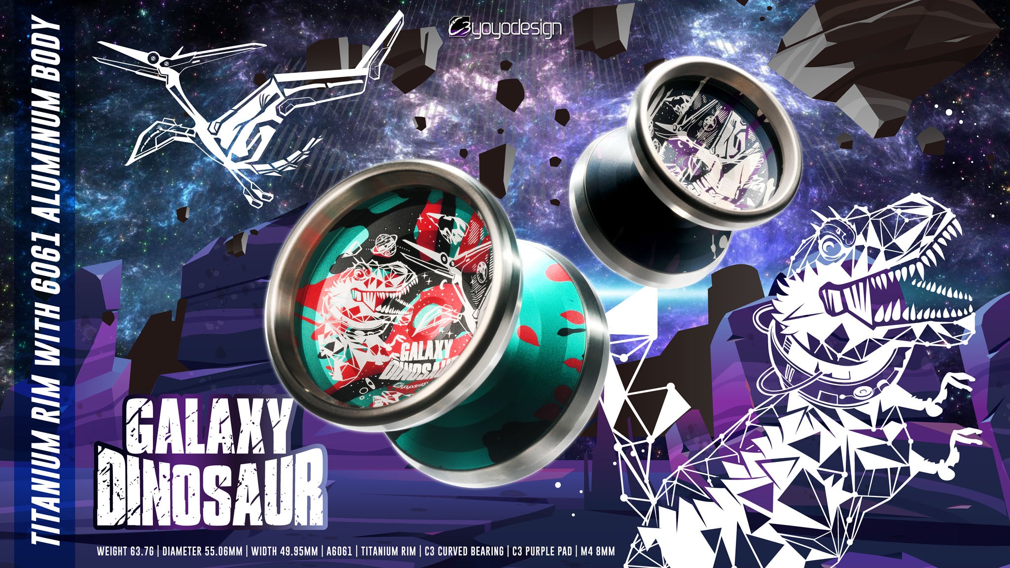 C3ヨーヨー】ギャラクシーサーファー galaxy surfer ヨーヨー