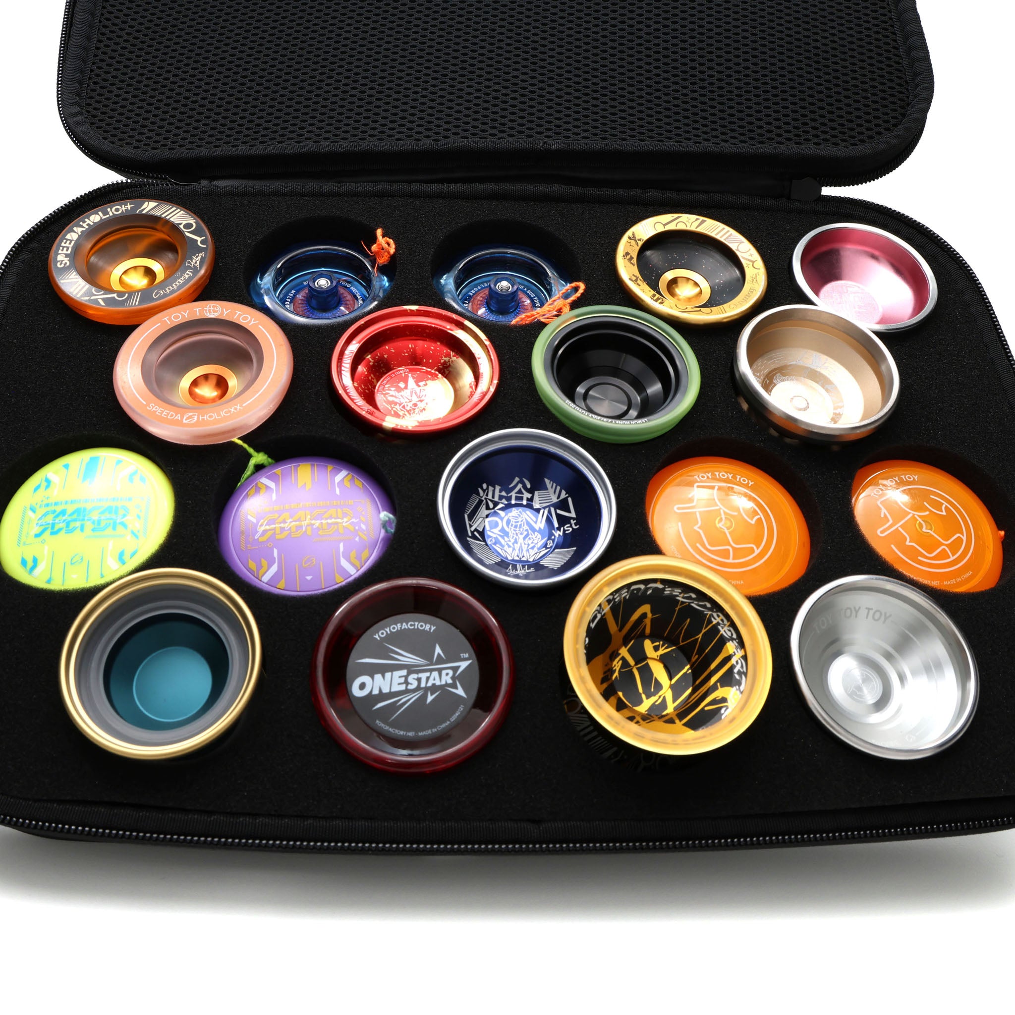 REWIND Large Semi Hard Yo-Yo Case (For 18 yo-yos)