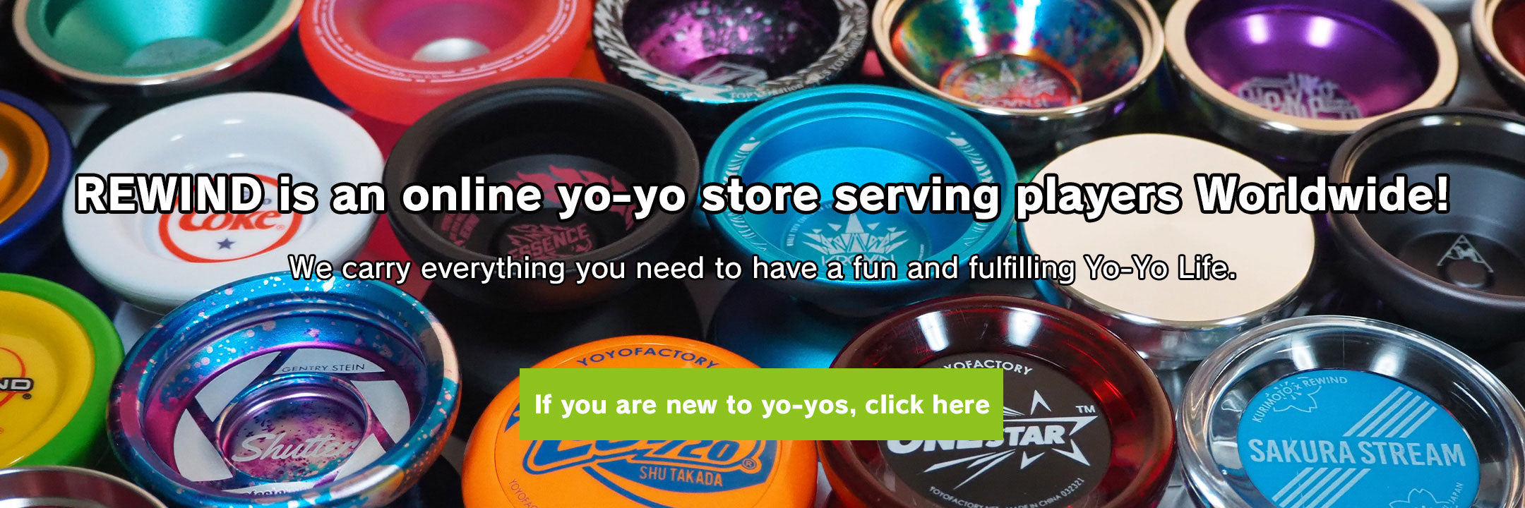 Yo-Yo Store REWIND | World's Largest Selection - From Japan