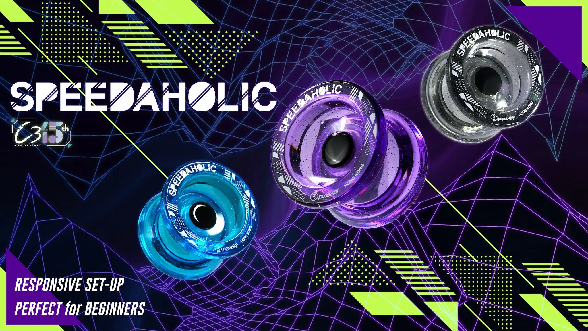 Speedaholic - C3 Yoyo Design | Yoyo Specialty Store Rewind Speedaholic - C3 Yoyo Design | Yoyo Specialty Store Rewind