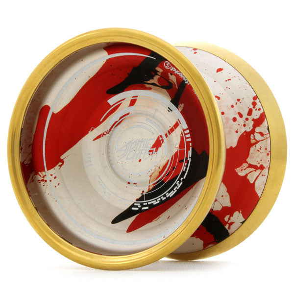 Splash (Silver / Red / Black) / Gold Rim