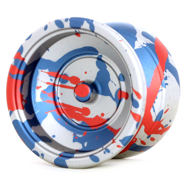 Silver / Splash (Blue / Red) (RED WHITE BLUE)