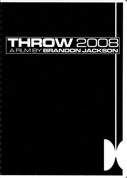 Throw 2008 DVD By Brandon Jackson - Brandon