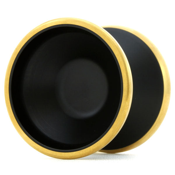 Black / Gold Rim