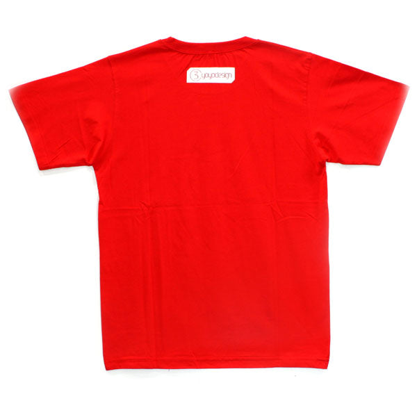C3 White Logo T-shirt (Red) - C3yoyodesign