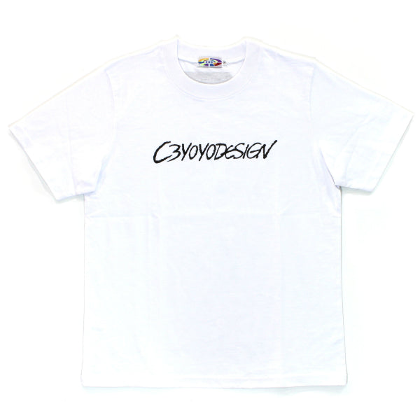 C3 Black Logo T-shirt (White)