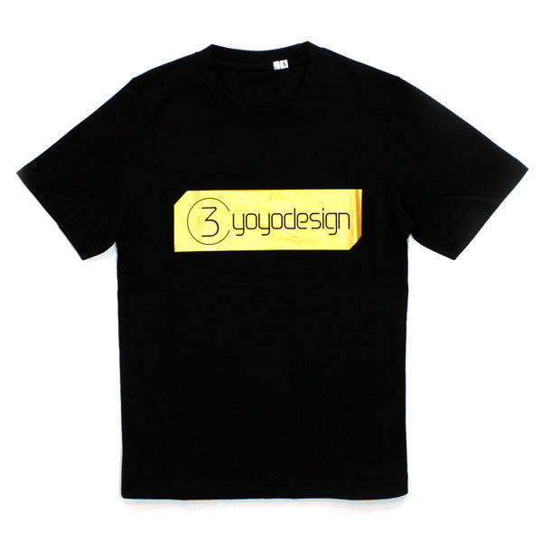 C3 Gold Logo T-shirt (Black)