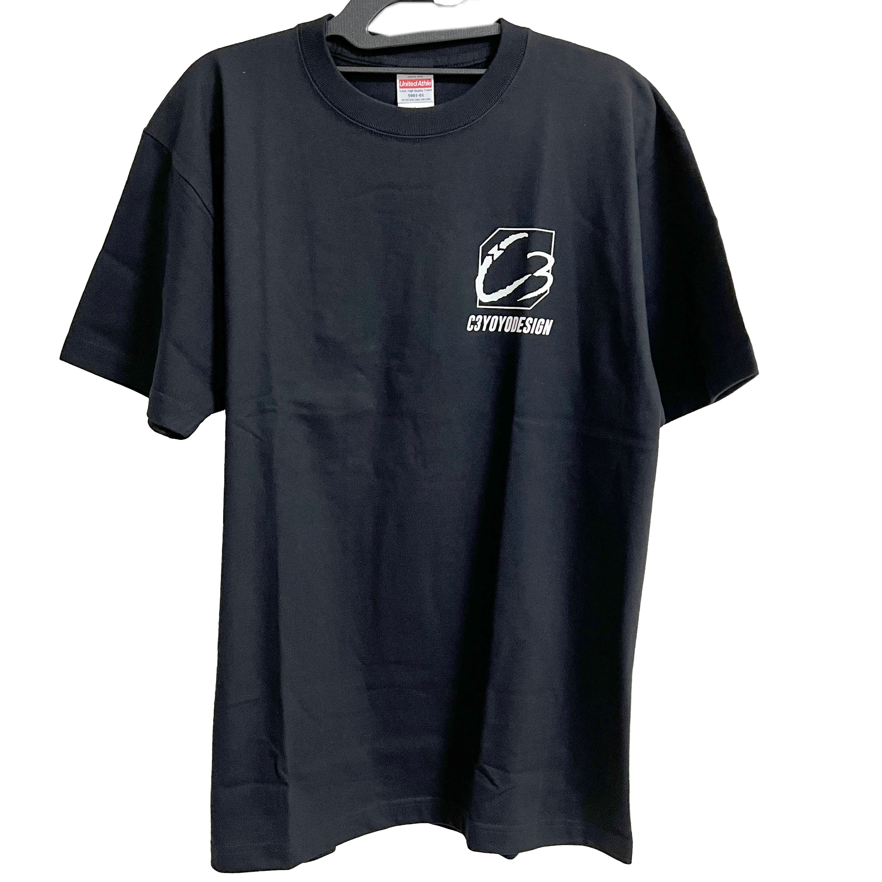 C3 Logo T-shirt (Black) - YOYO STORE REWIND WORLDWIDE