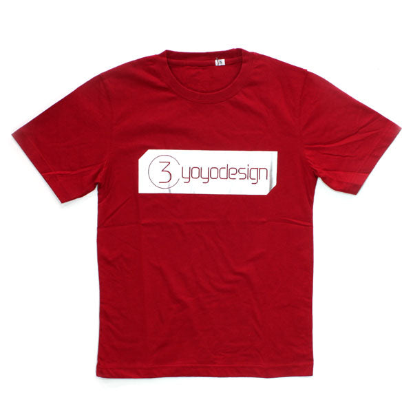 C3 Silver Logo T-shirt (Red)