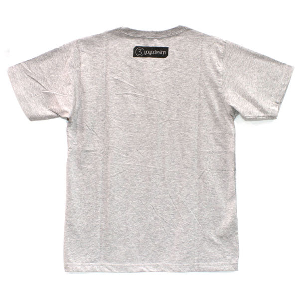 C3 Black Logo T-shirt (Grey) - C3yoyodesign