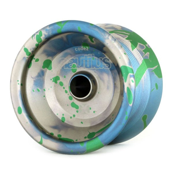 Silver / Splash (Blue / Green)