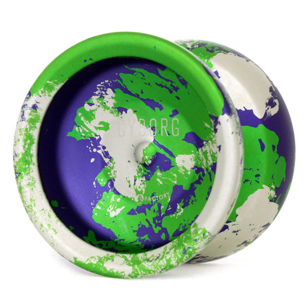 Green / Silver / Purple