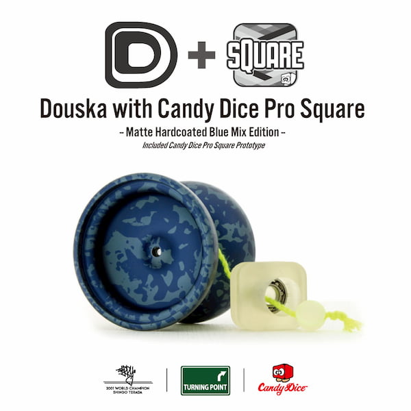 Douska (Matte Hardcoated Edition) with Candy Dice Pro Square - Turning Point