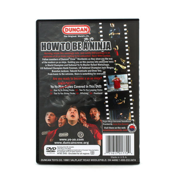 Duncan "How To Be A Yo-Yo Ninja" DVD