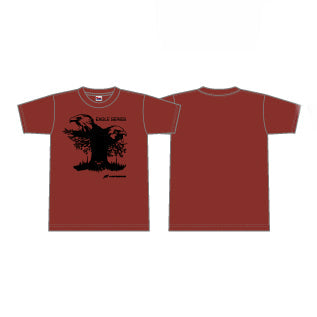 JT Eagle Series T-shirt (Wine Red) - Japan Technology