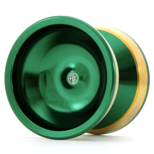 Green / Gold Rim