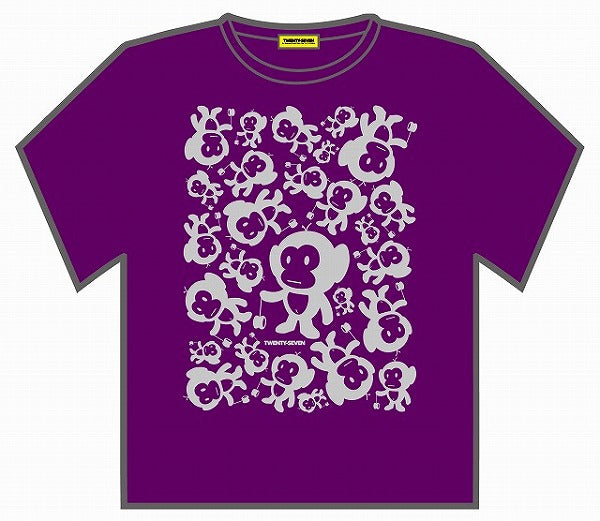 No.6 27 Monkeys (Purple-Grey)