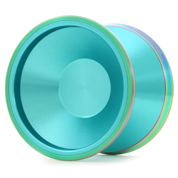 Light Blue / Rainbow Rim (No Logo)