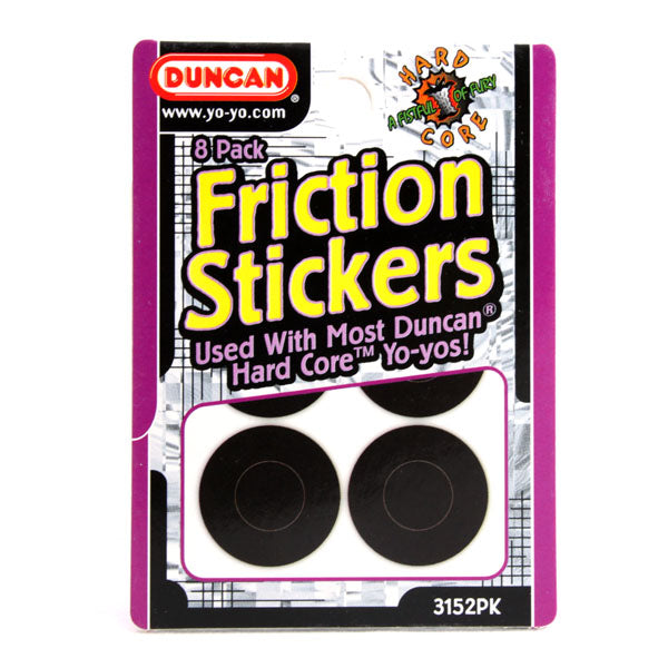 Duncan Friction Stickers x8