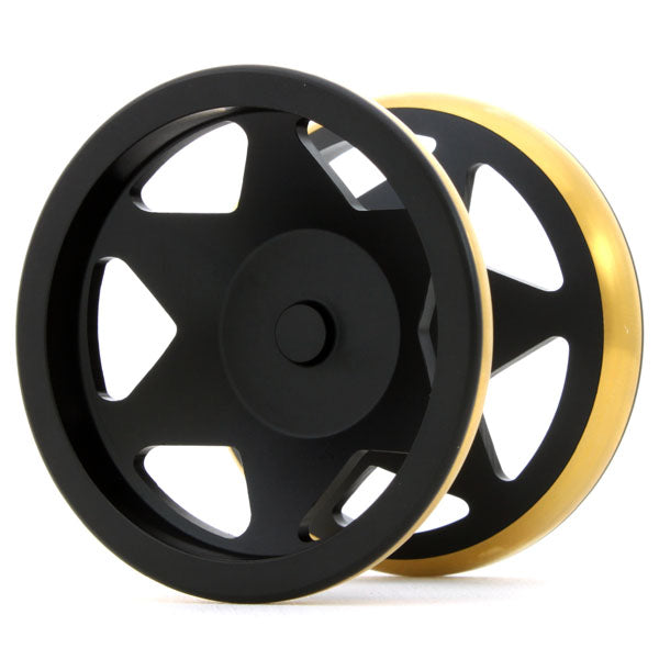 Black / Gold Rim