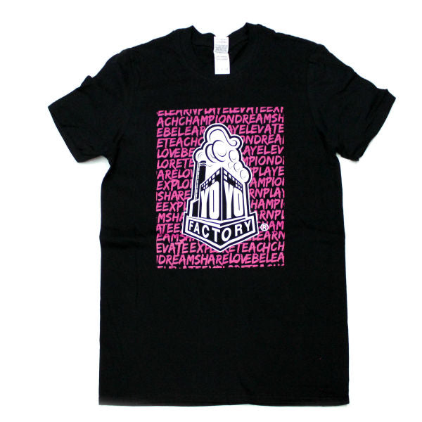 YYF Pink & Black Collection T-shirt