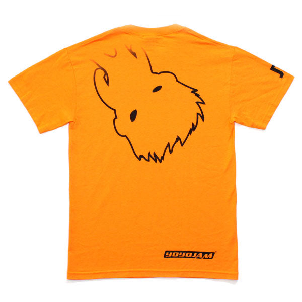 YYJ T-shirt (YoYoJam Logo) Orange - YoYoJam