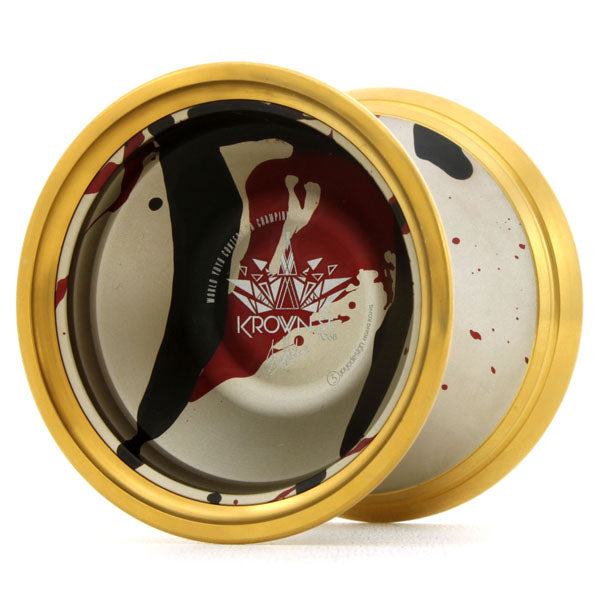 Splash (Silver / Red / Black) / Gold Rim