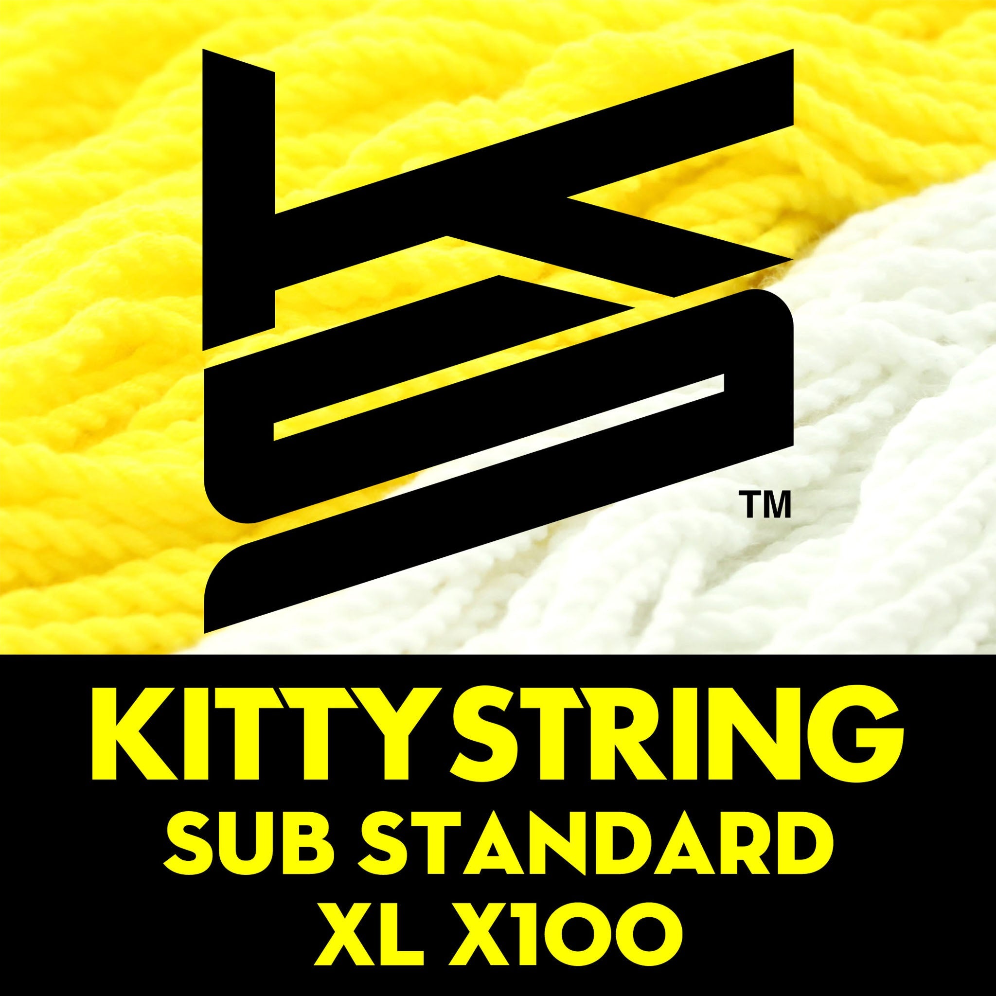 Kitty String (Poly100%) "Sub-Standard" XL x100 - Kitty Strings