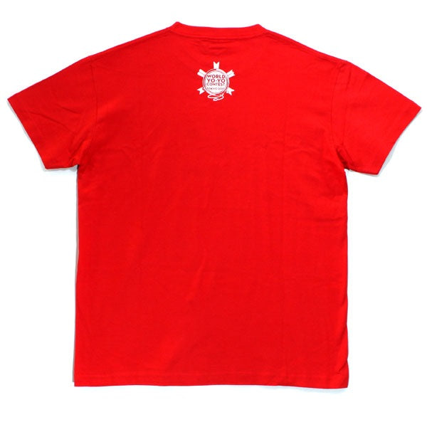 MAKE SOME NOISE! T-shirt (Red) - JYYF (Japan Yo-Yo Federation)