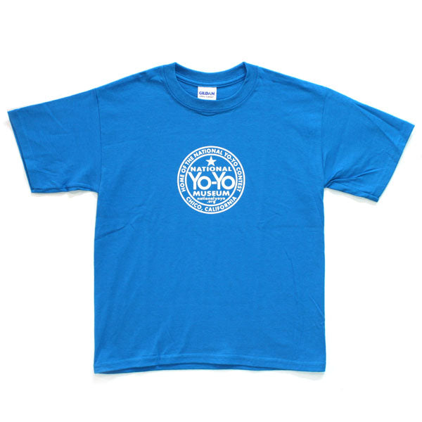 National Yo-Yo Museum T-shirt Blue - Bird in Hand